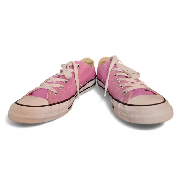 Converse Chuck Taylor All Star Low Top Unisex Purple Canvas 155576C Sz 8.5 Women - Picture 4 of 9